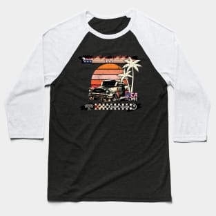 Keep Cruzin - Vintage Classic American Muscle Car - Hot Rod and Rat Rod Rockabilly Retro Collection Baseball T-Shirt